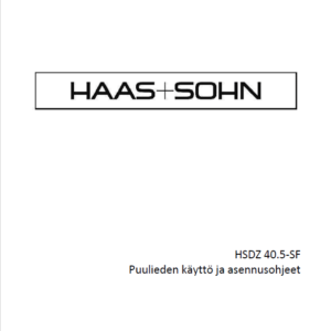 Haas+Sohn 40,5 - käyttöohje