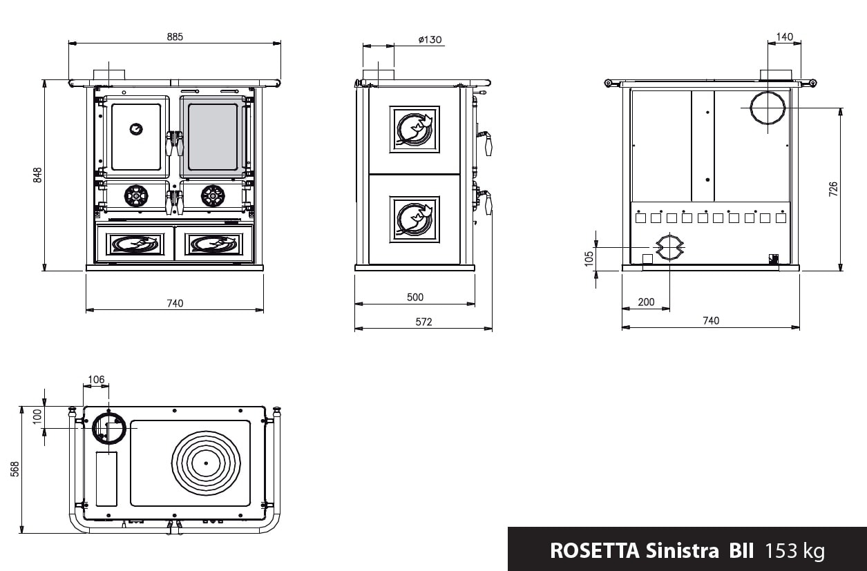 la-nordica-rosetta-bii-vasen-mittakuva