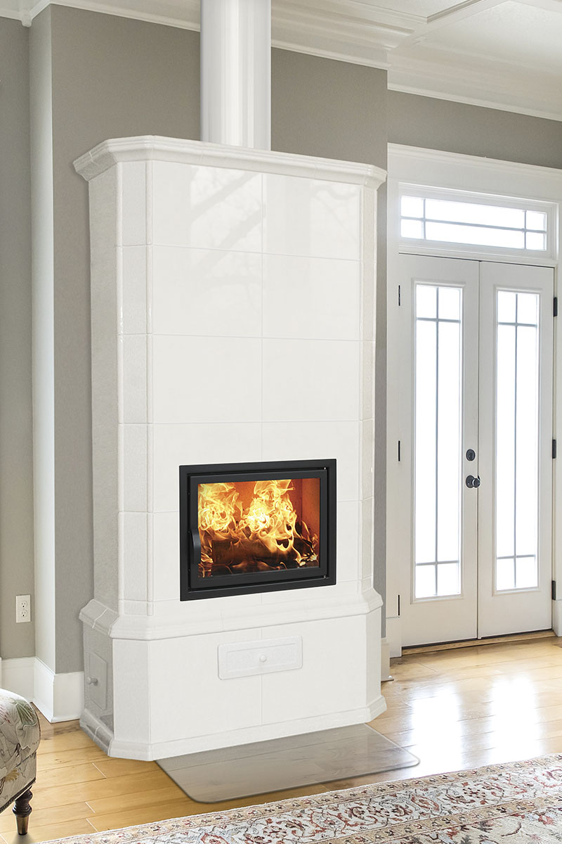 a bright and airy neutral beige living room den in a new constru