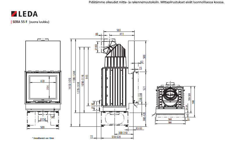 LEDA-SERA-55-F-mittapiirros