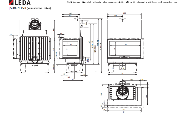 LEDA-SERA-78-ES-R-oikea-mittapiirros