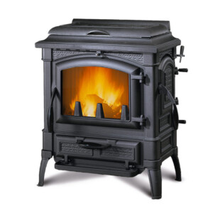 La Nordica Isetta Con Cerchi 4.0 - valurautakamiina keittolevyllä